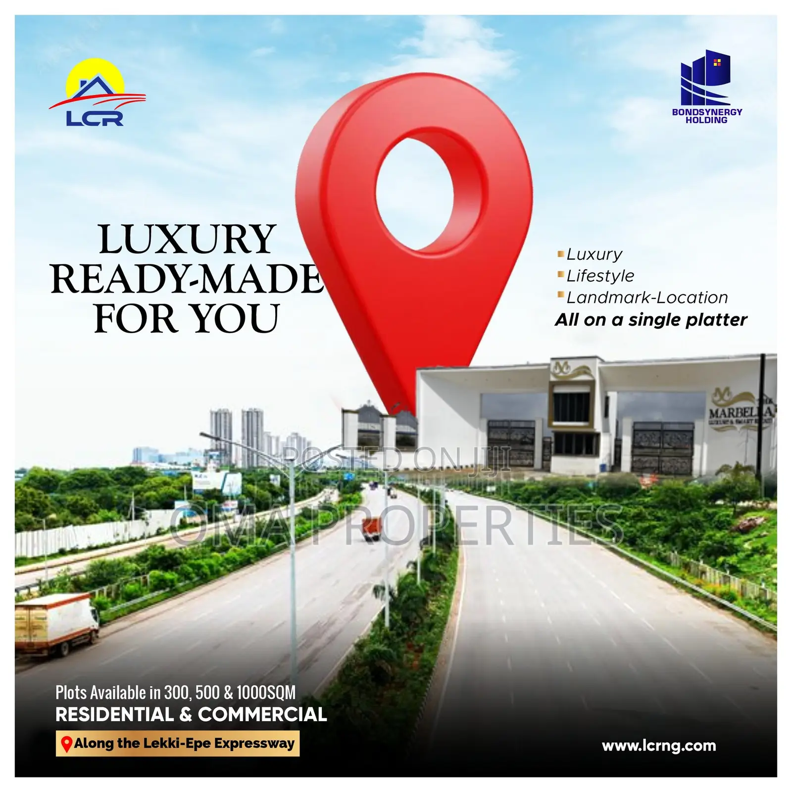 Own Land in Lekki With High Growth Potential — Marbella Smart Estate in Off Lekki-Epe Expressway