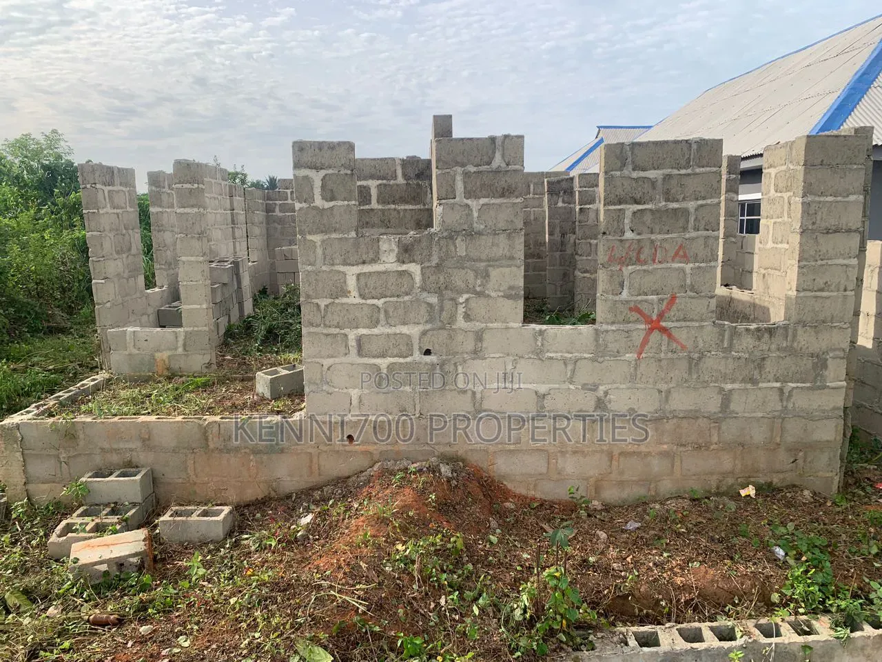 3 Bedroom Carcass Bungalow for Sale in Agbowa Ikorodu in Agbowa