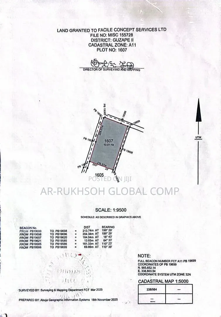 *10 Hectares Mixed Use Comprehensive Development, in Guzape District