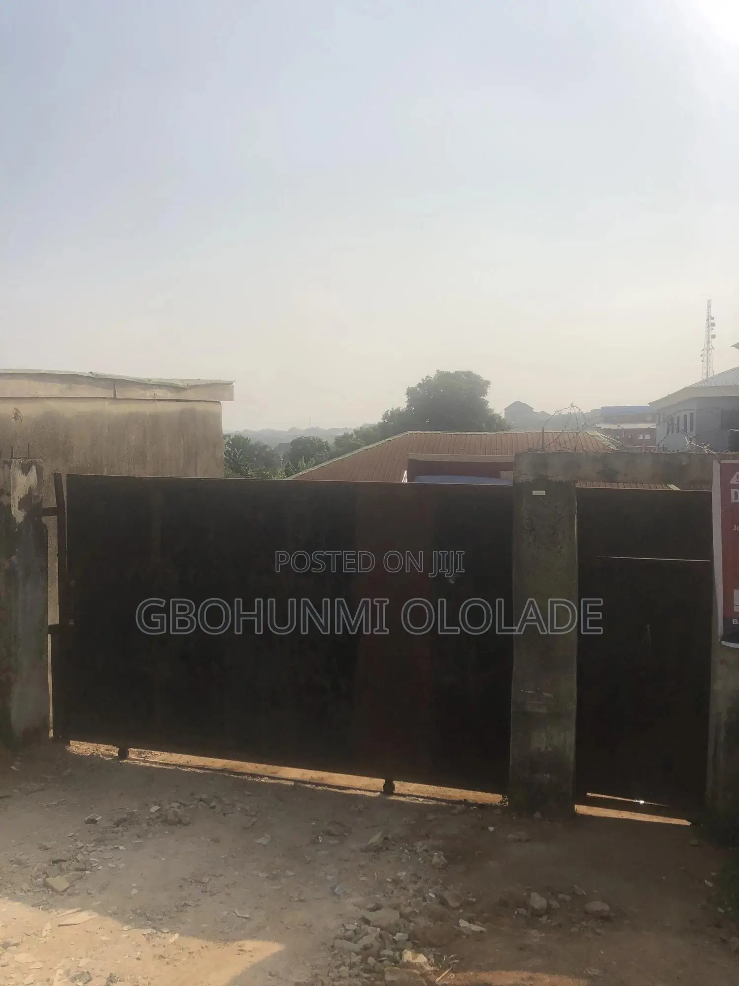 2 Plots With a 3-Bed Flat 2 Shops Facing the Major Road at Ginti. in Ijede / Ikorodu