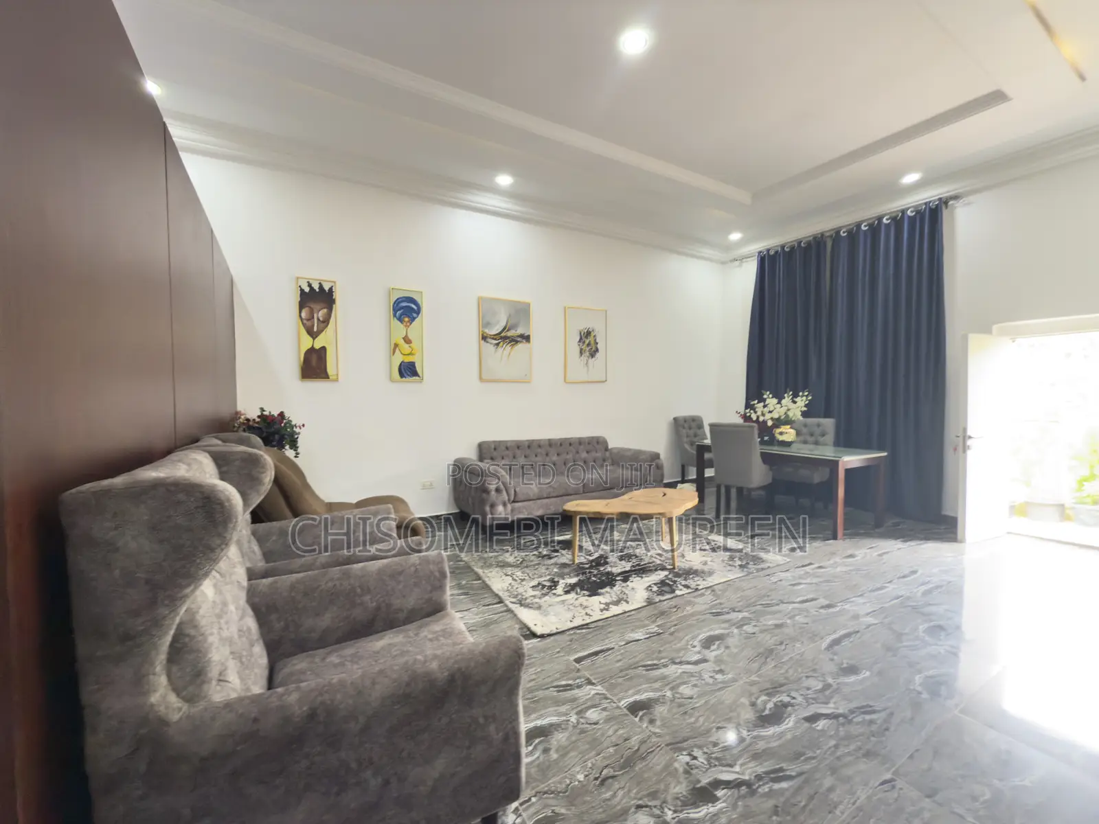 Furnished 1bdrm Bungalow in Garki for rent in Garki