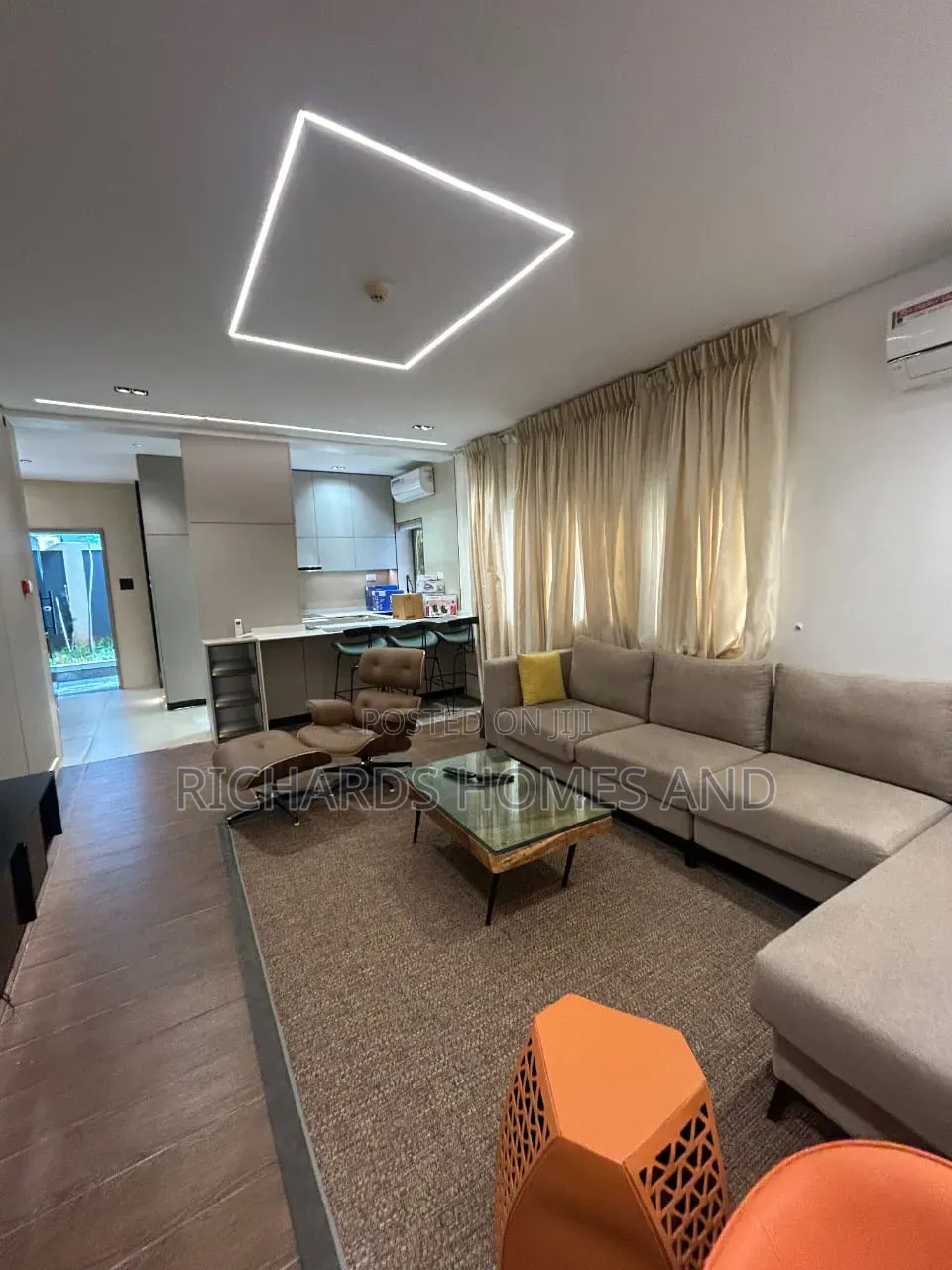 Furnished 1bdrm Apartment in Banana Island for rent in Banana Island