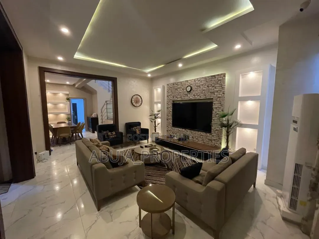 Furnished 4bdrm Duplex in Guzape District for rent in Guzape District