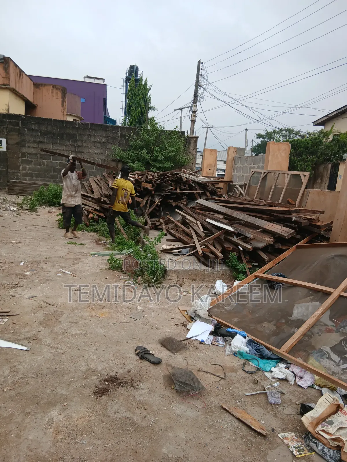 Standard Half Plot of Table Land in Serene Environment Off Ogunnsi Rd in Berger