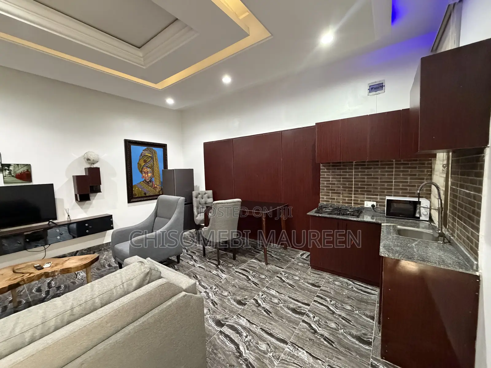 Furnished 1bdrm Bungalow in Garki for rent in Garki