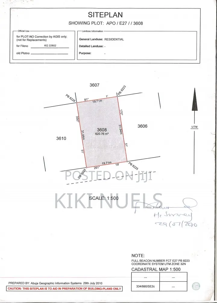 Fcda Approved Land for Sale in Apo in Apo District