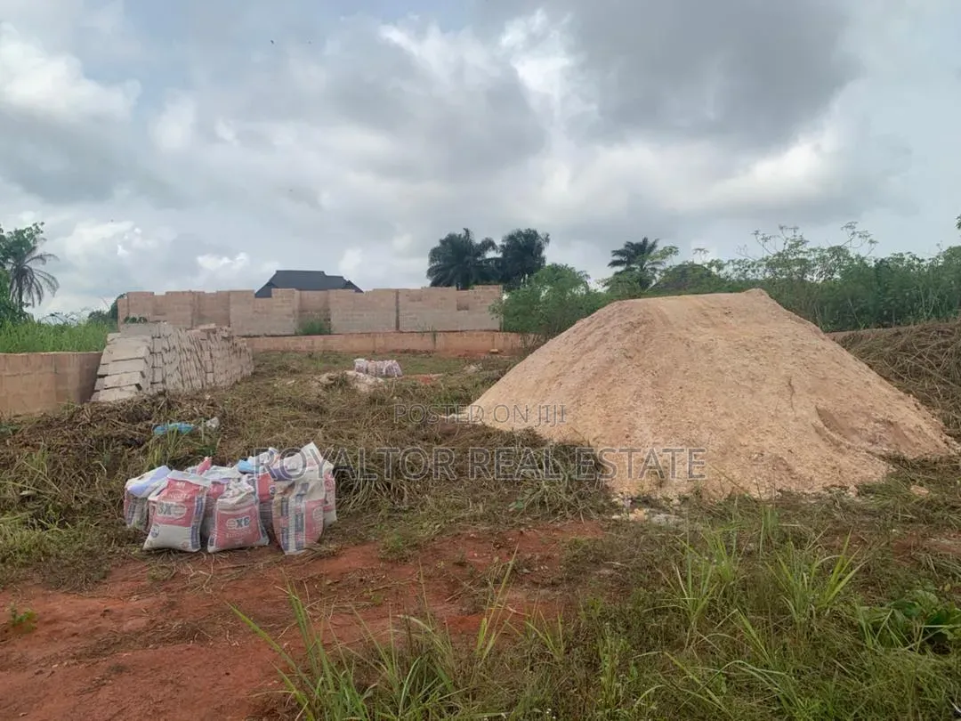 Land for Sale With Trip of Sand N Blocks in Benin City