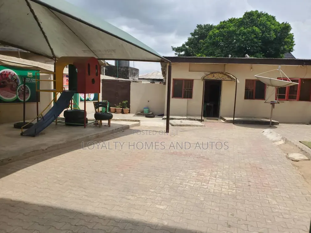 A Two Wings Storey Building, L-Shaped Ground Floor-5 Big Classrooms in Ayobo