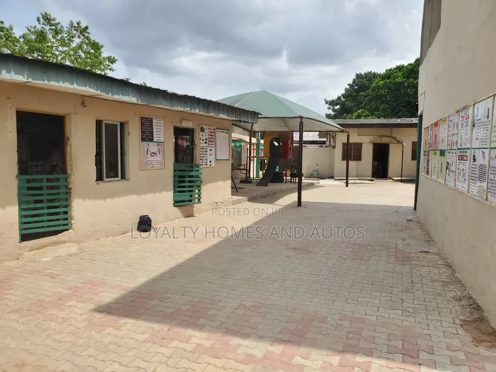 A Two Wings Storey Building, L-Shaped Ground Floor-5 Big Classrooms in Ayobo
