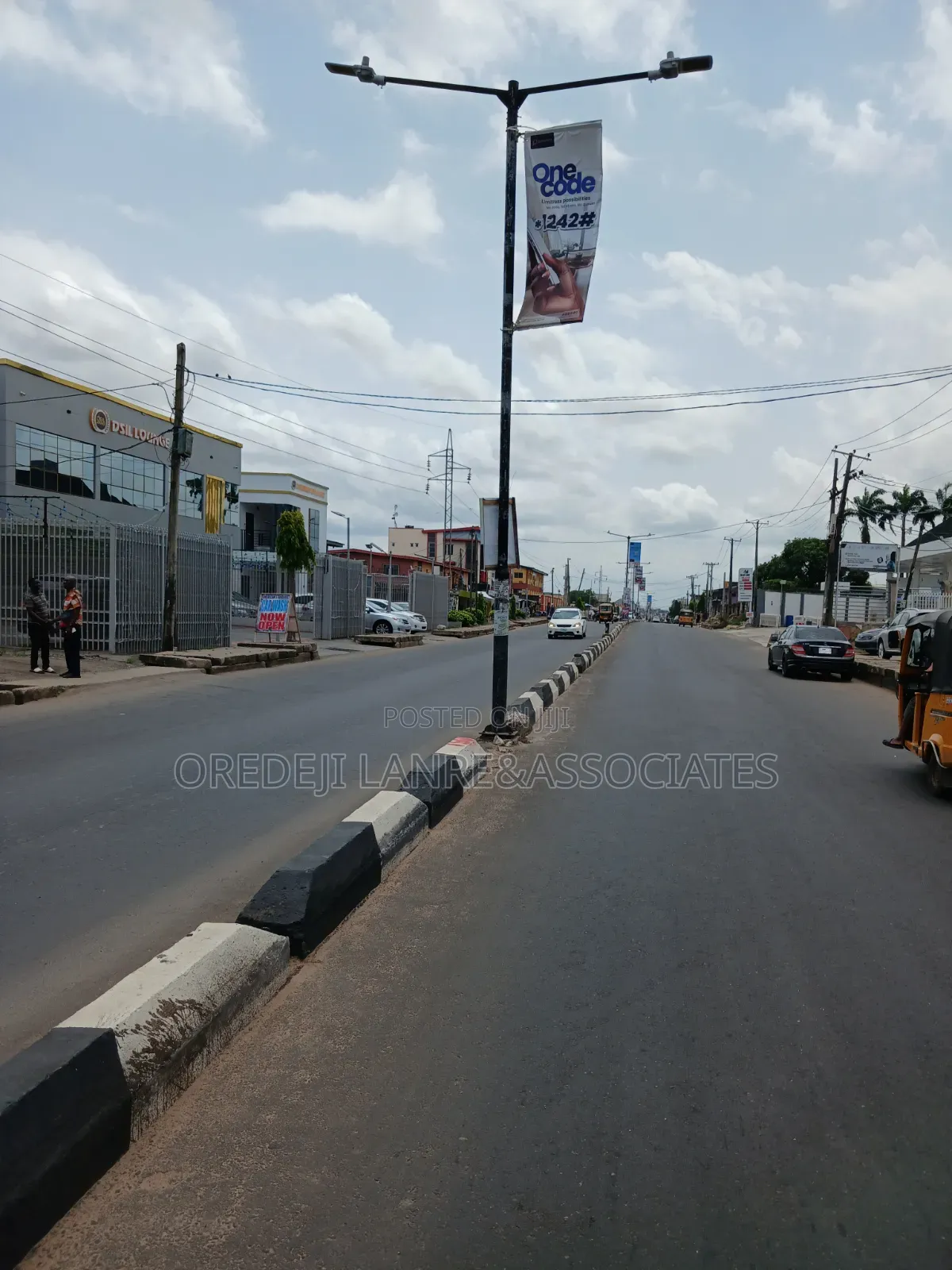 A Corner Piece Proprty Wt More Than 10shops in Front on 1320sqm C of O in Iju