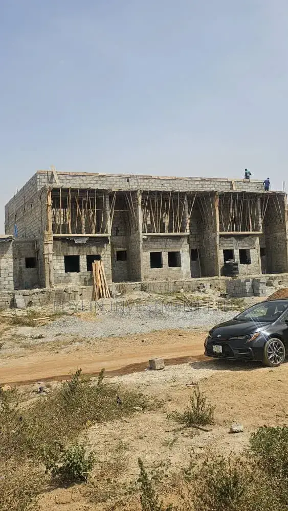 3 Bedroom Terrace Duplex as Shell at Life Camp FCT Abuja in Life Camp