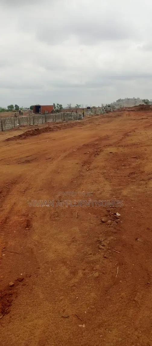 250sqm of Estate Plot for 4 Bedroom Terrace Duplex - Fcda C of O in Zone B
