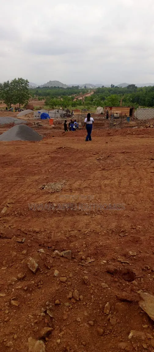 250sqm of Estate Plot for 4 Bedroom Terrace Duplex - Fcda C of O in Zone B