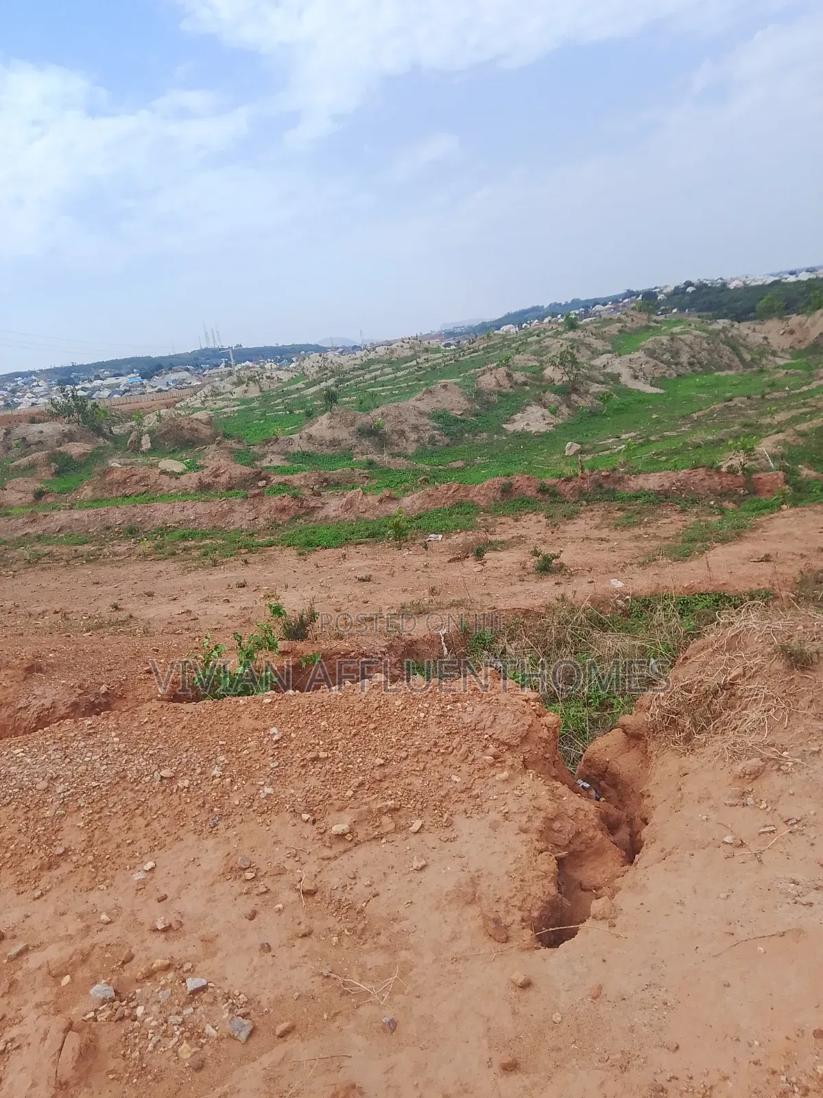 350sqm of Estate Plot:4 Bedrm Semi-Detached Penthouse+Bq -Fcda C of O in Guzape District