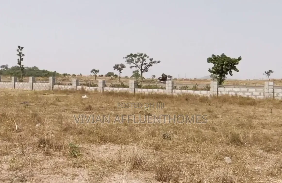 250sqm of Estate Plot for 4 Bedroom Terrace Duplex - Fcda R of O in Pyakasa