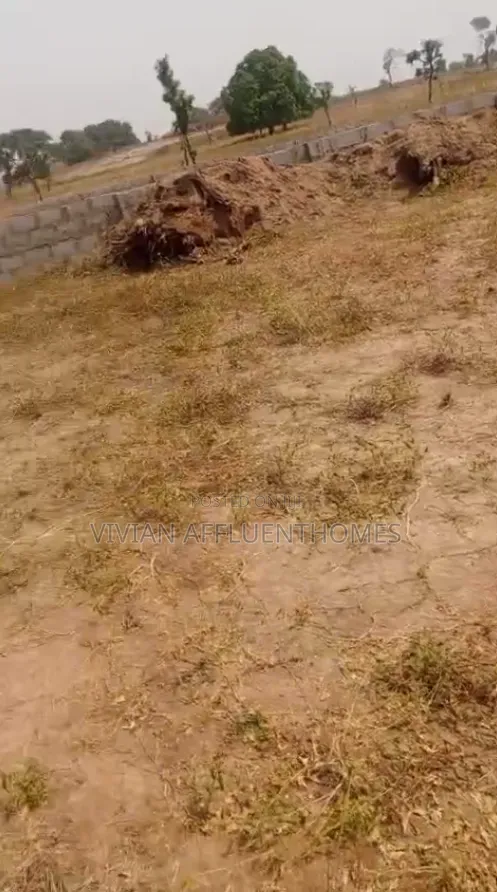 250sqm of Estate Plot for 4 Bedroom Terrace Duplex - Fcda R of O in Pyakasa