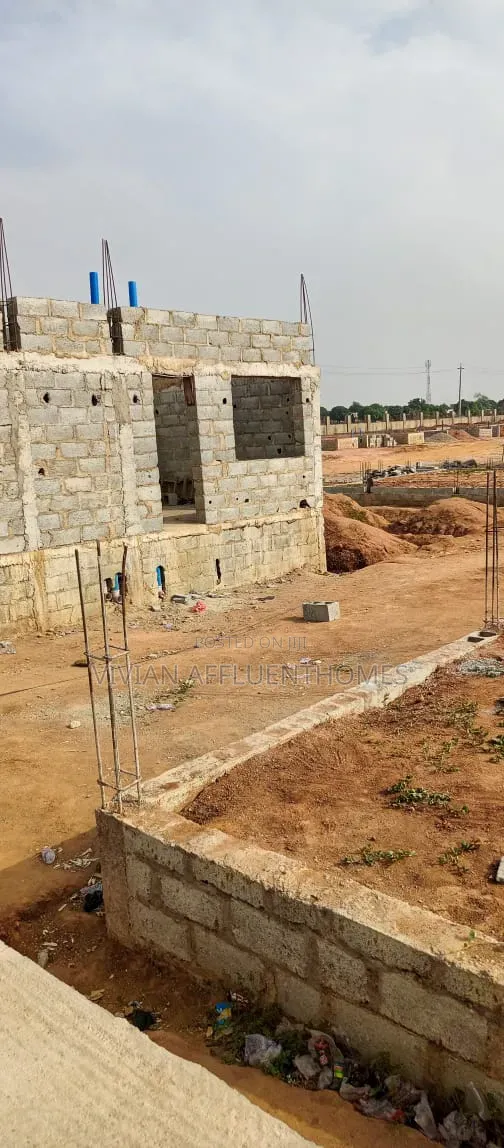 450sqm of Estate Plot for 4 Bedroom Fully Detached Penthouse+Bq - Fcda in Dei-Dei