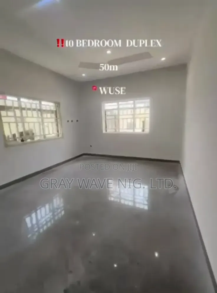 10 Bedroom Fully Detached Duplex in Zone 2 / Wuse