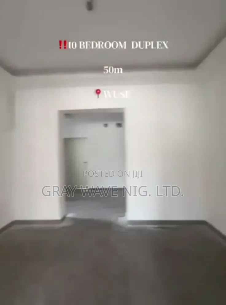 10 Bedroom Fully Detached Duplex in Zone 2 / Wuse