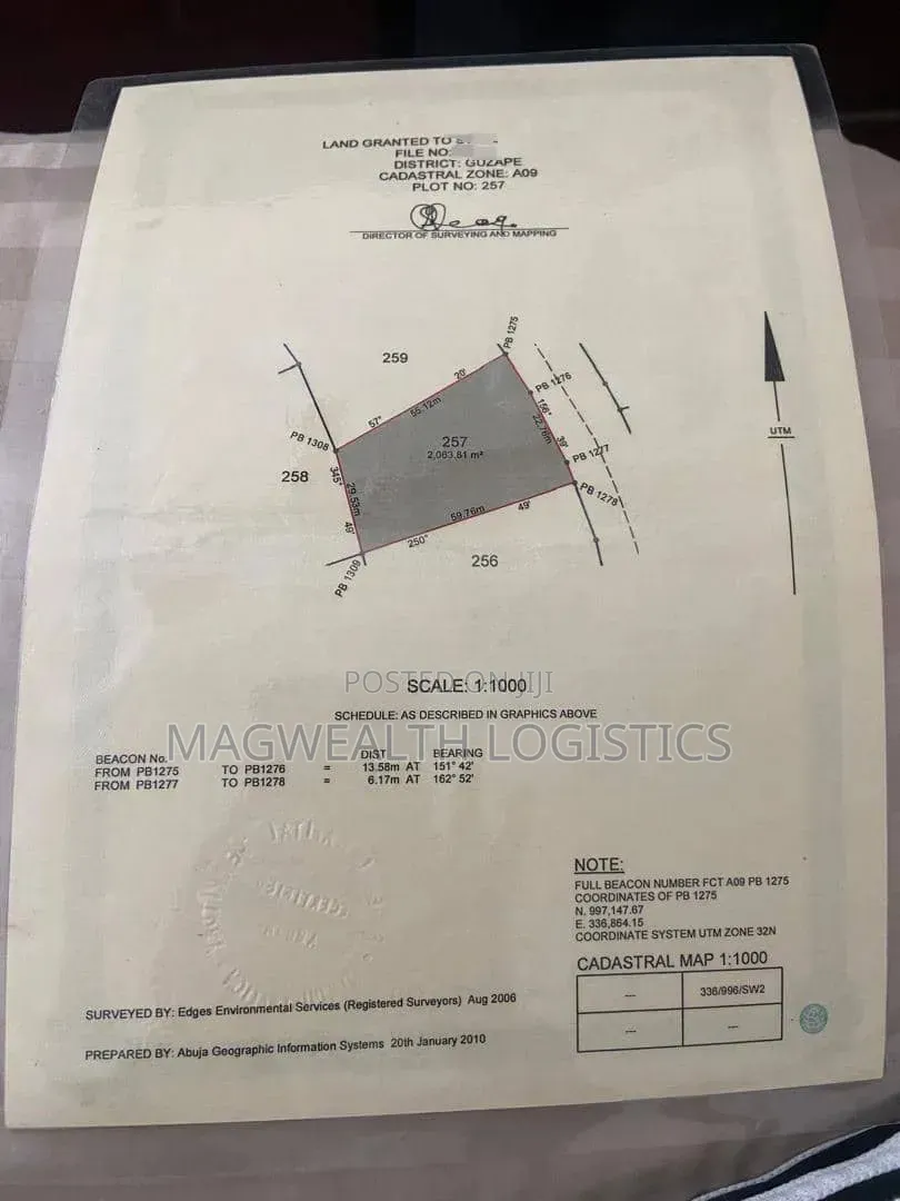 Residential Land for Sale at Guzape in Guzape District