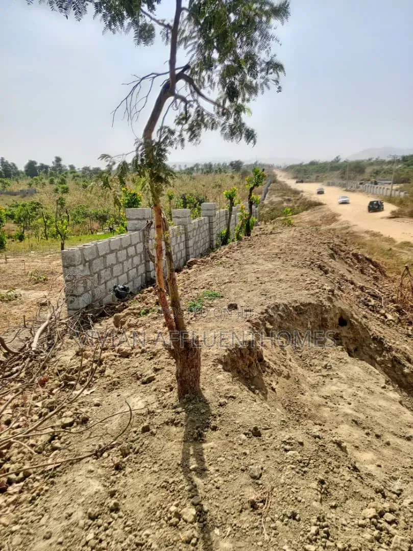500sqm of Estate Plot: 5 Bedrm Fully Detached Duplex+ Bq-Fcda Approved in Kuje