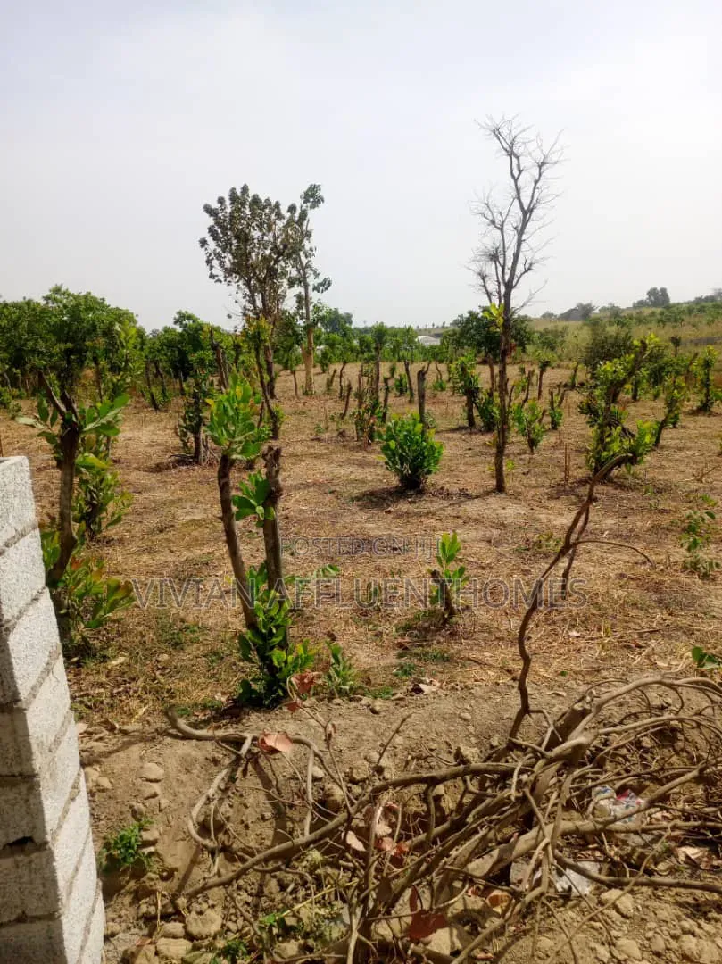 500sqm of Estate Plot:4bedrm Fully Detached Penthouse+Bq-Fcda Approved in Kuje