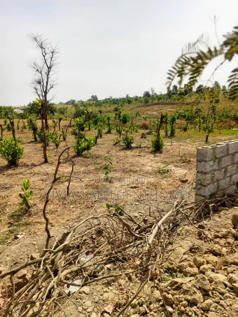 500sqm of Estate Plot:4bedrm Fully Detached Penthouse+Bq-Fcda Approved in Kuje
