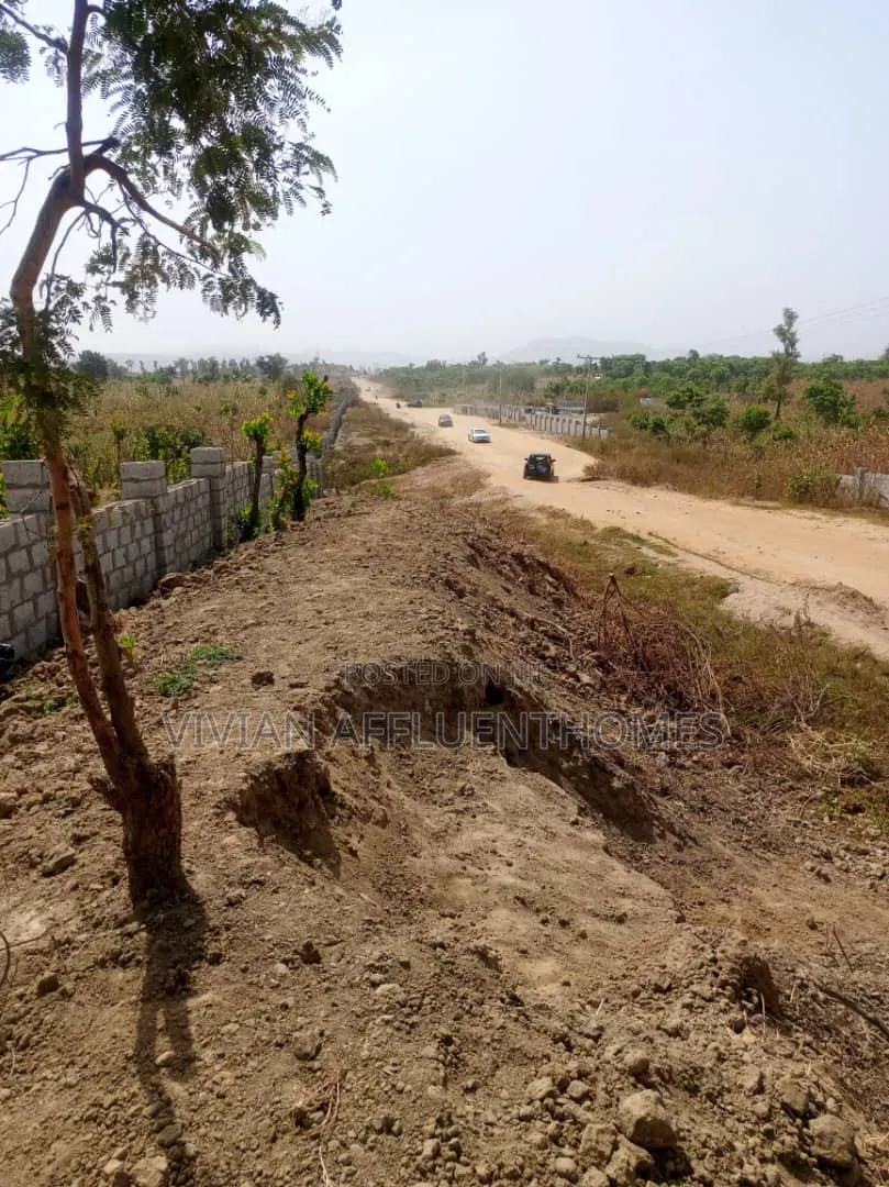 500sqm of Estate Plot:5 Bedroom Fully Detached Duplex+Bq-Fcda Approved in Kuje