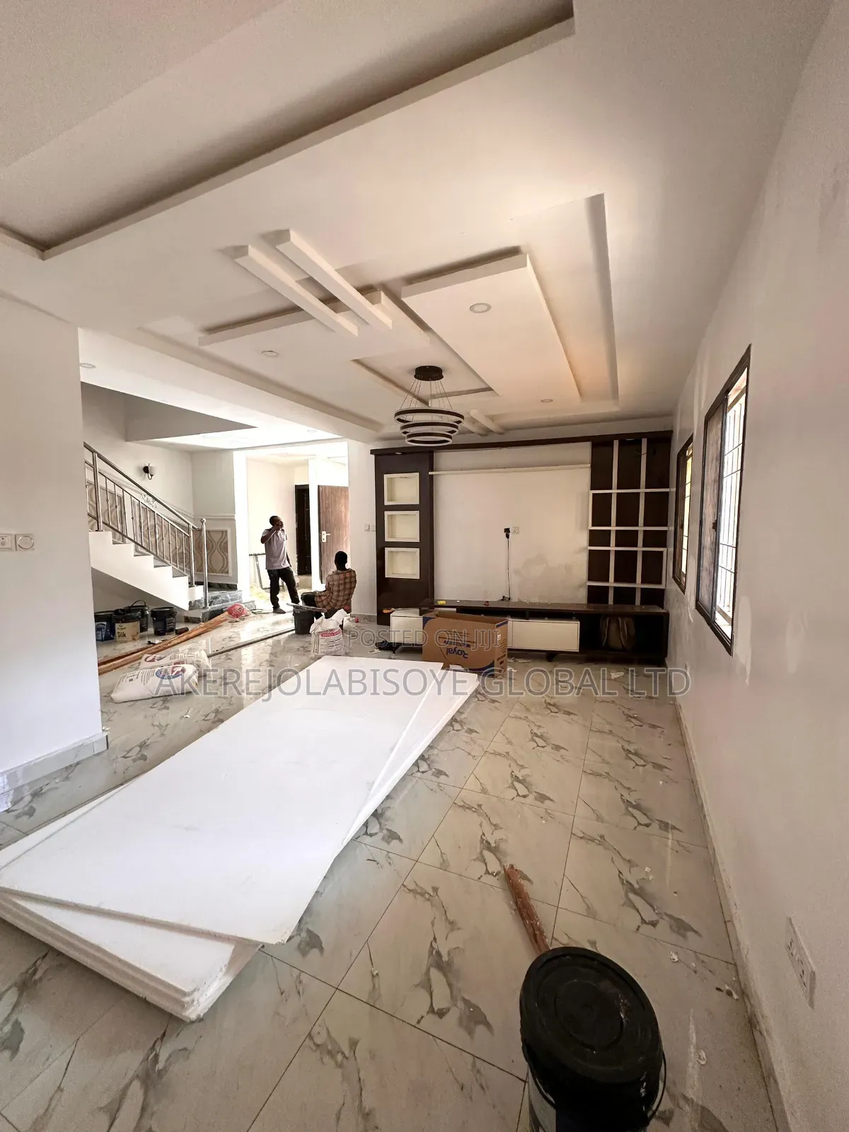 Well Finished 4bedroom Semi Detached Duplex With Bq in Life Camp