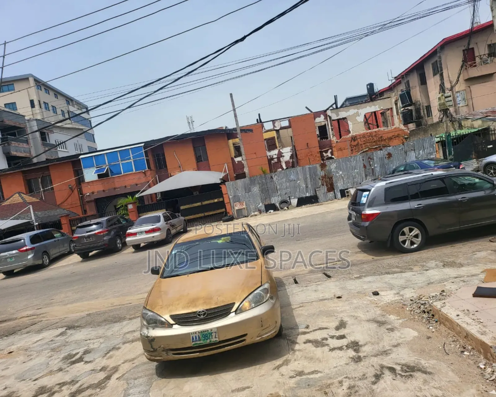 1200sqm (2plot of Land) Land With Demolishable Structure in Allen Avenue