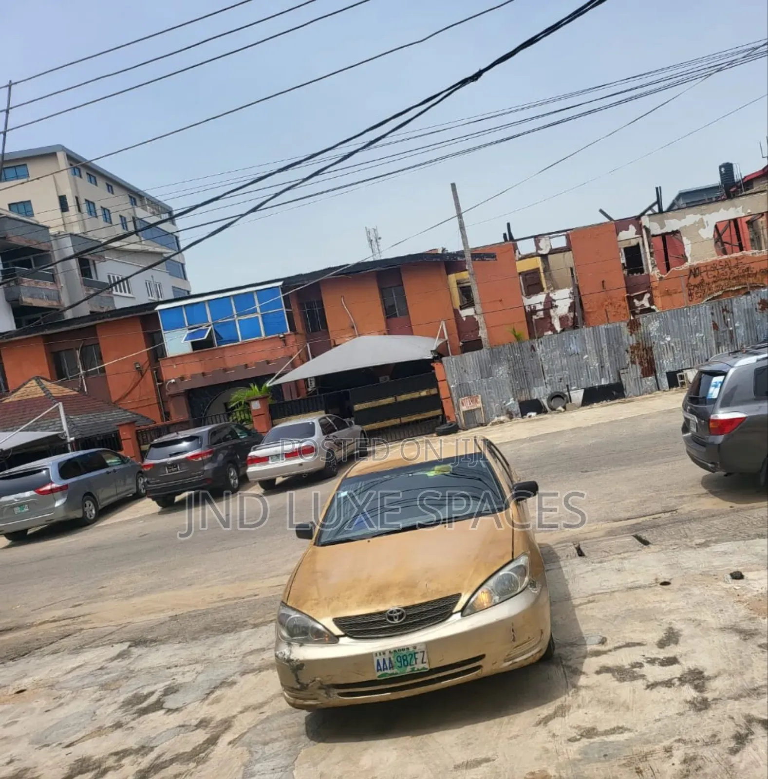 1200sqm (2plot of Land) Land With Demolishable Structure in Allen Avenue
