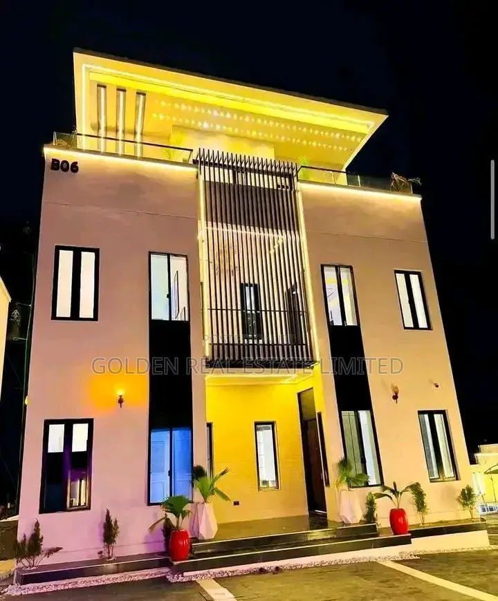 For Sale Newly Built 5-Bedroom Detached Duplex With Swimming Pool, in Guzape District