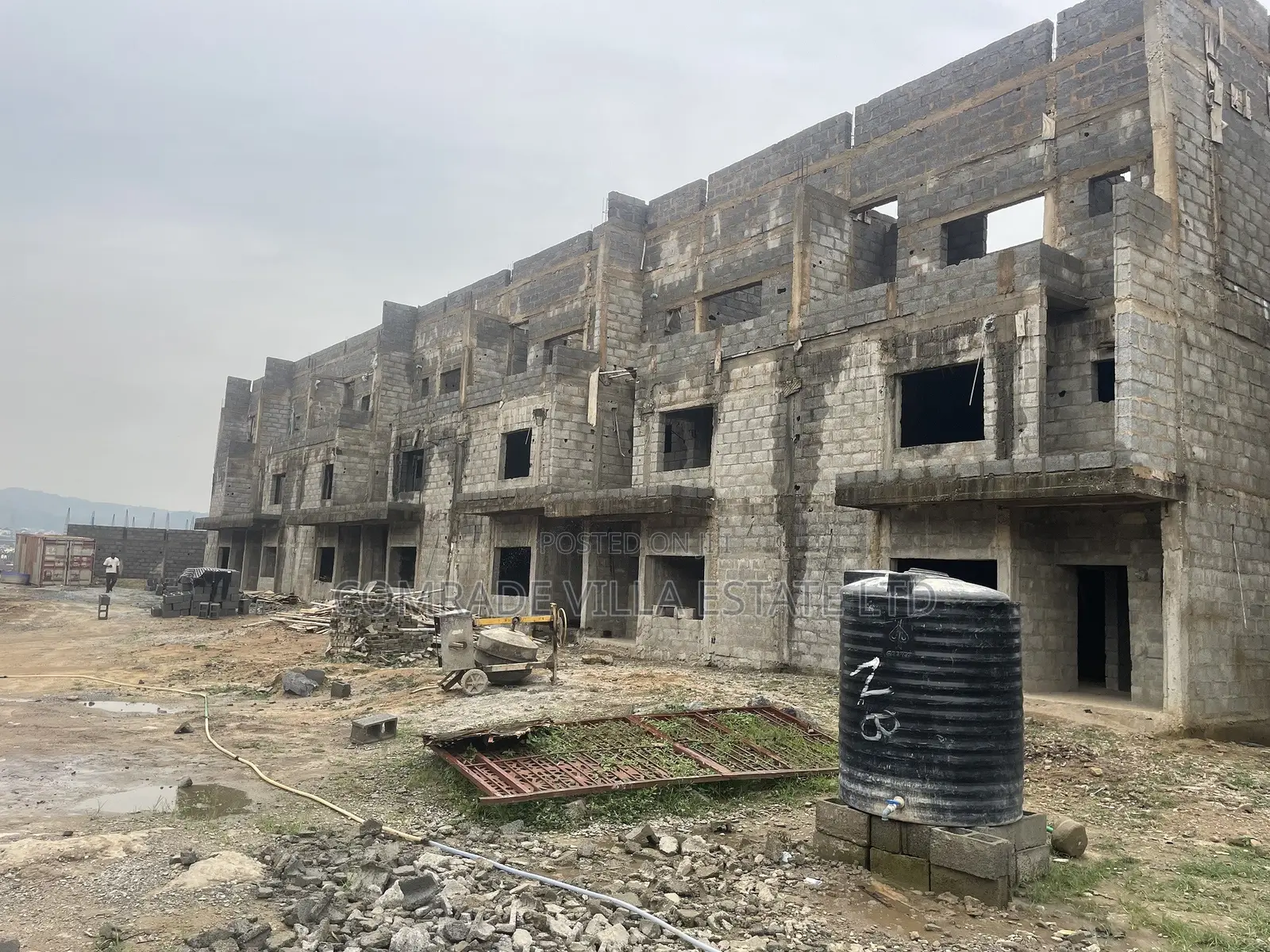 Semi Finished 4bd Terrace Off-Plan Selling in Life Camp