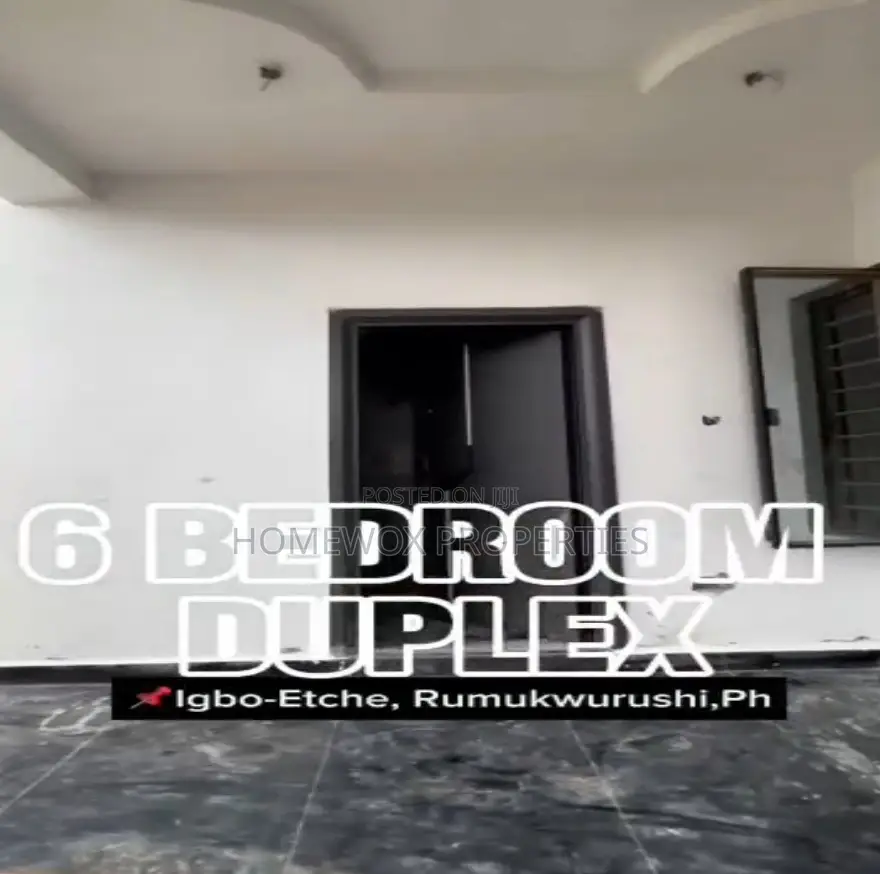 6bdrm Duplex In Rumuokwurusi For Sale in Rumuokwurusi