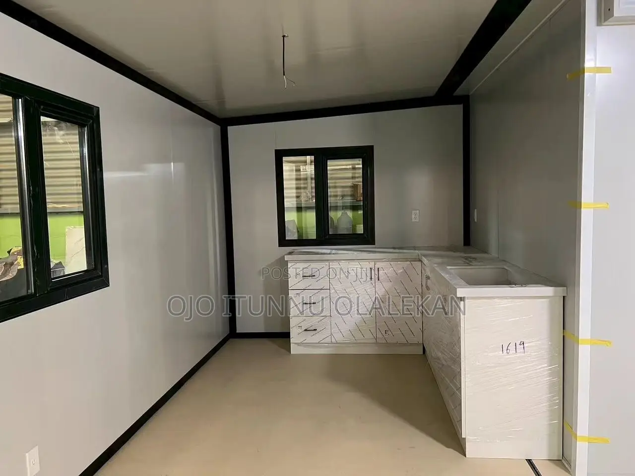 Inported Movable Houses in Central Business District