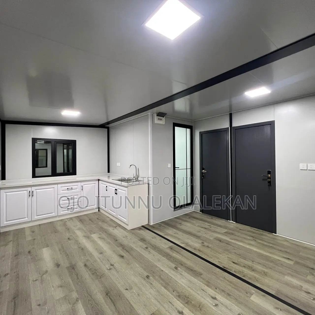 Inported Movable Houses in Central Business District