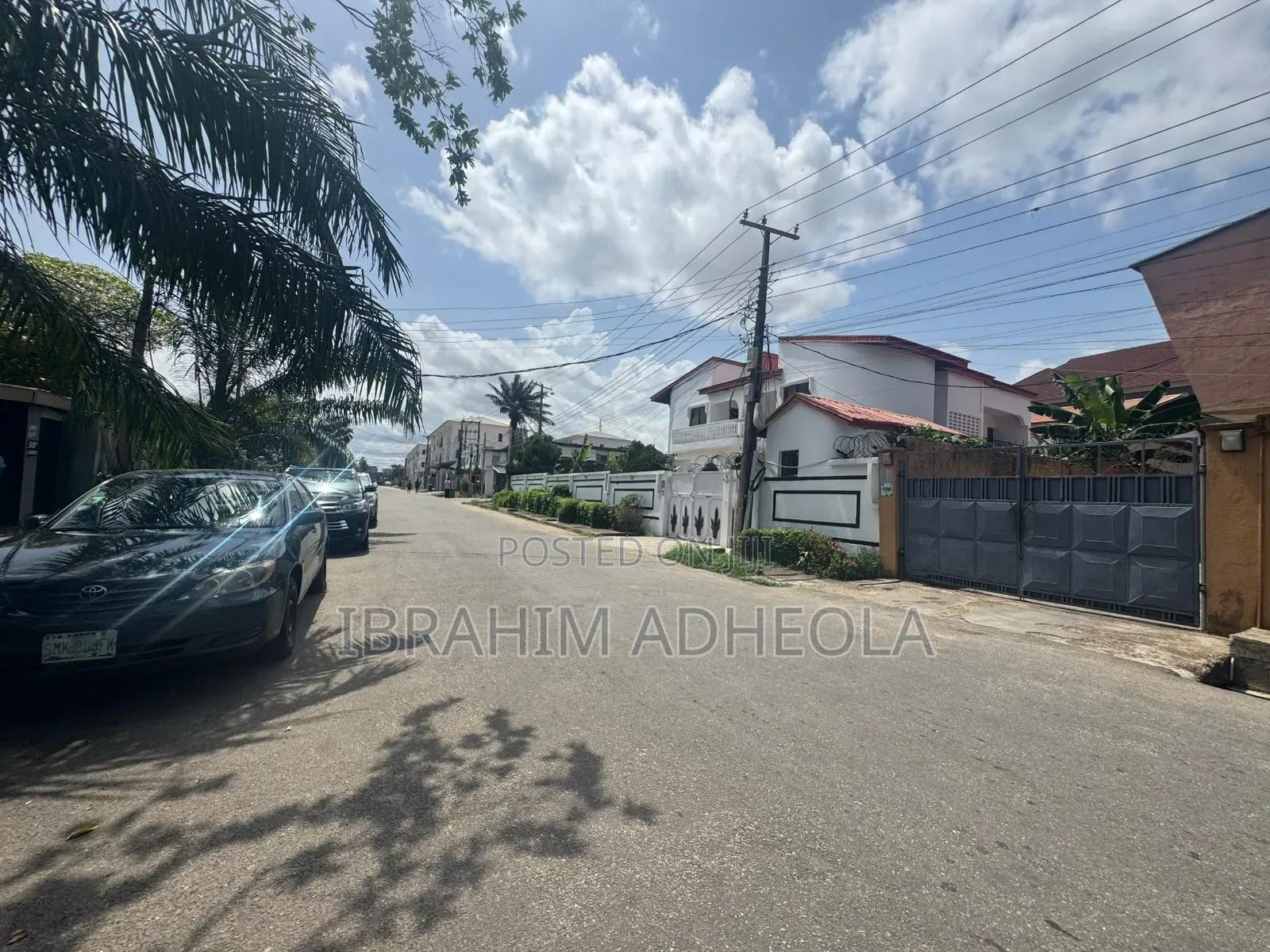Land Measuring 1117sqm ( 24m by 45m) With 2units of 4bedroom Semi D in Opebi