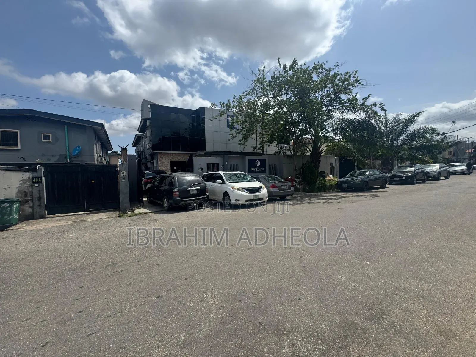 Land Measuring 1117sqm ( 24m by 45m) With 2units of 4bedroom Semi D in Opebi