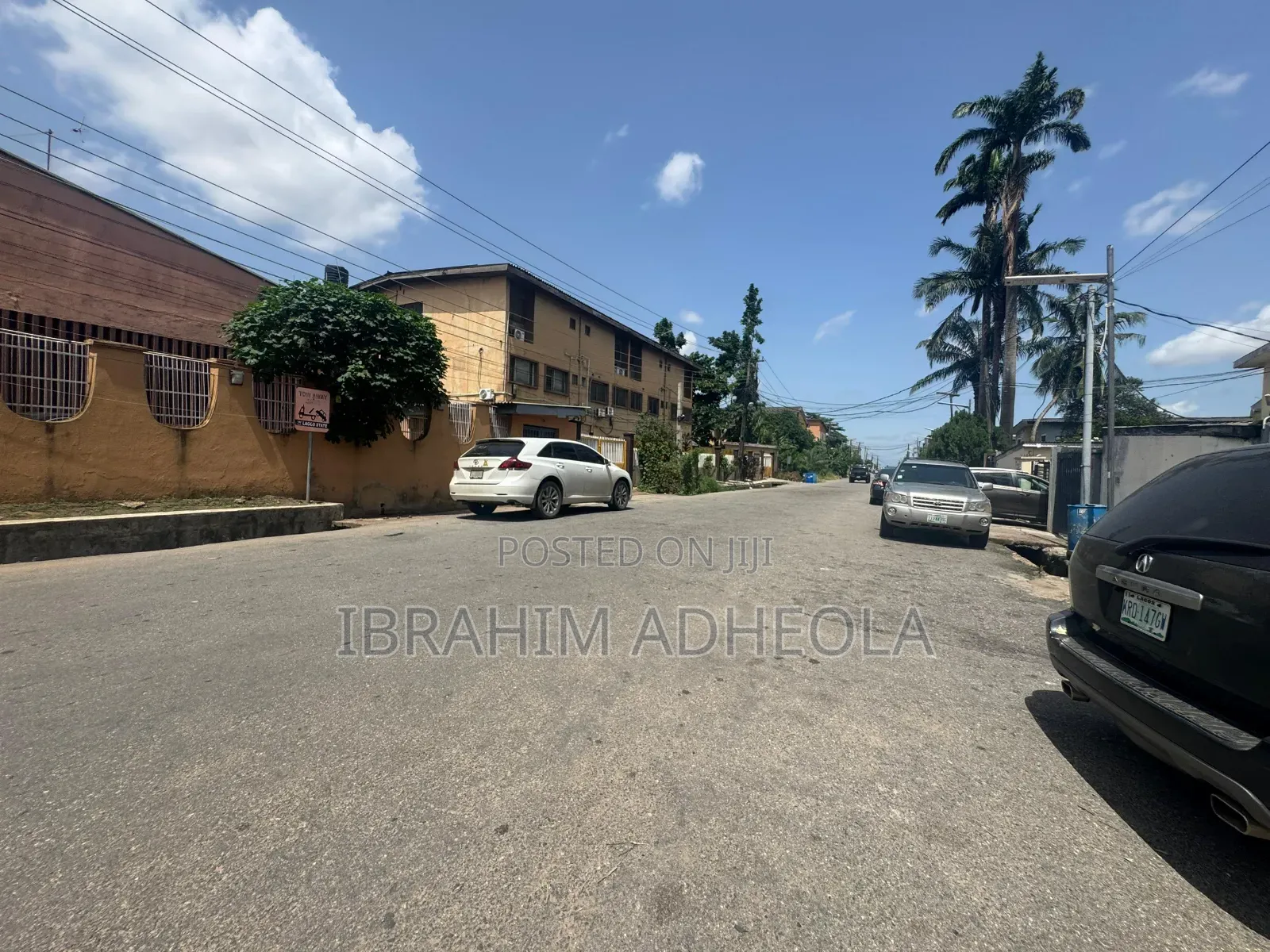 Land Measuring 1117sqm ( 24m by 45m) With 2units of 4bedroom Semi D in Opebi