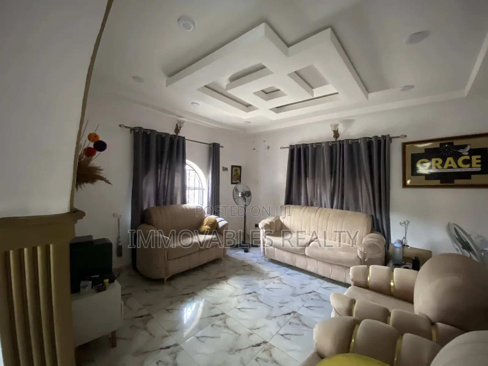 Furnished 4bdrm Bungalow in Surulere Ile Ise Awo, Abeokuta North in Abeokuta North
