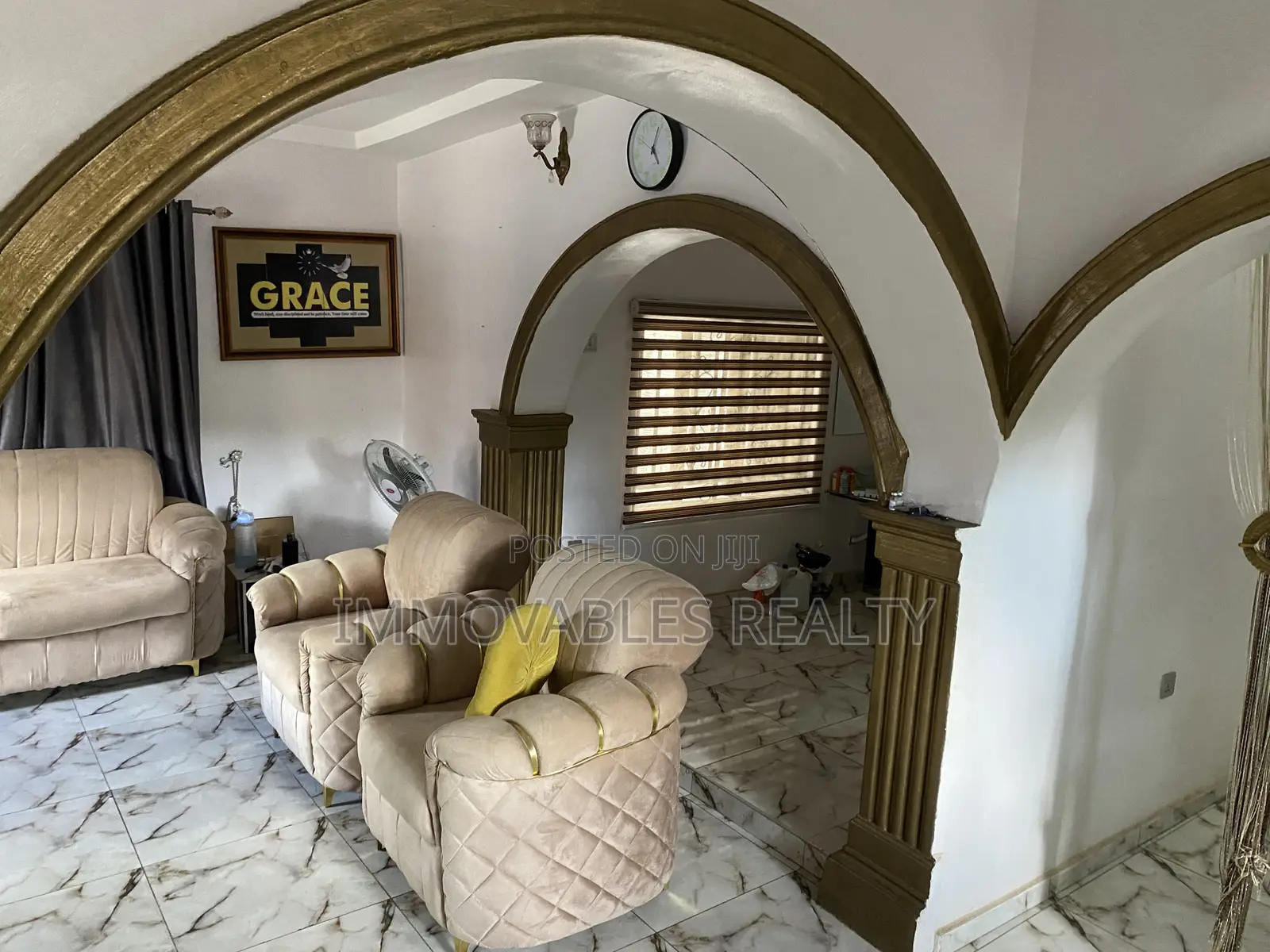 Furnished 4bdrm Bungalow in Surulere Ile Ise Awo, Abeokuta North in Abeokuta North