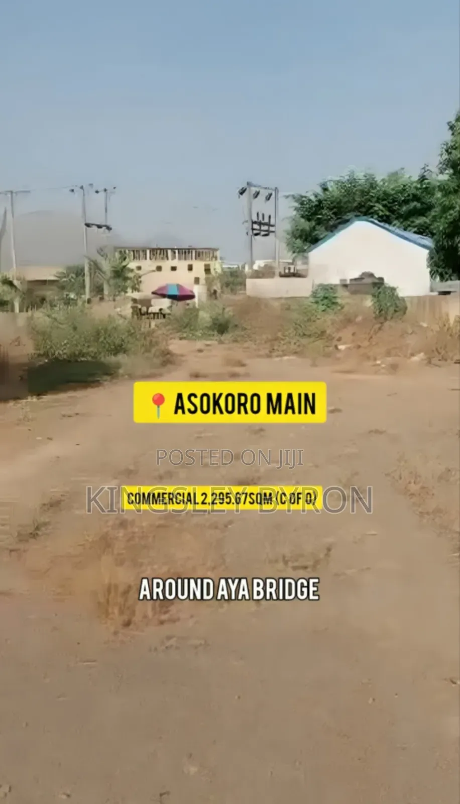 Direct Commercial 2.295.67sqm At Asokoro Main, Around Aya Bridge in Asokoro
