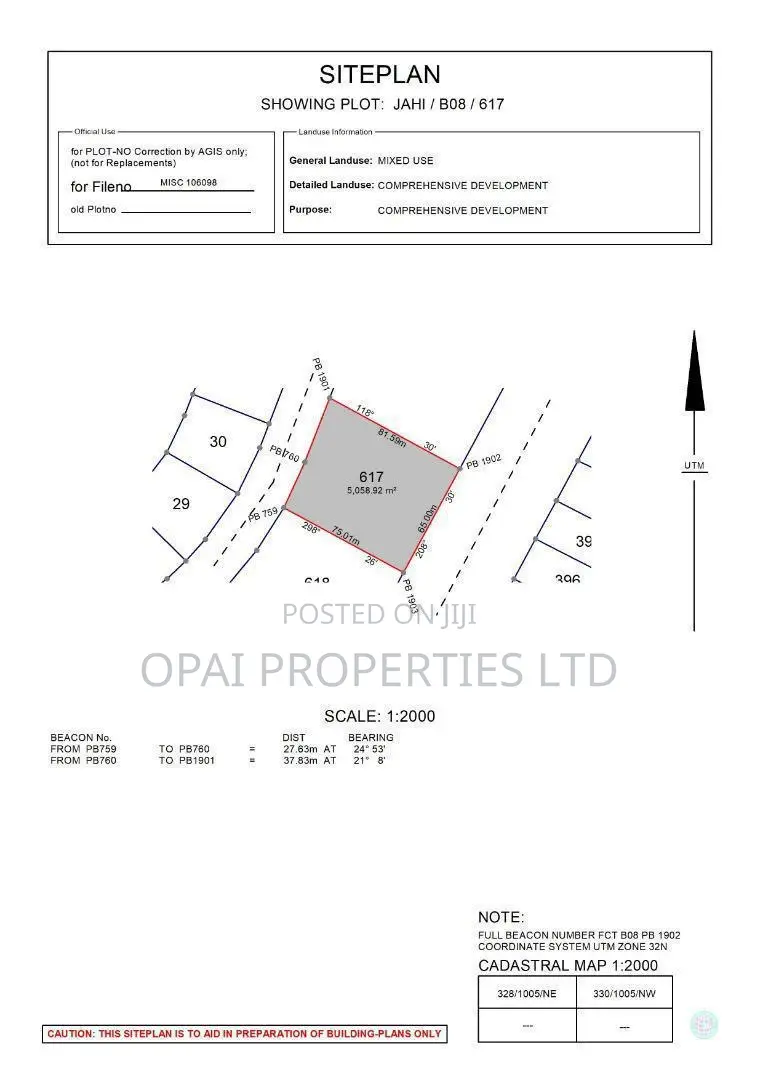 Massive Jahi Land for Sale in Jahi