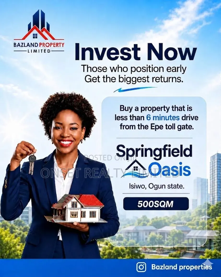 Land In Springfield Oasis Estate in Odogbolu