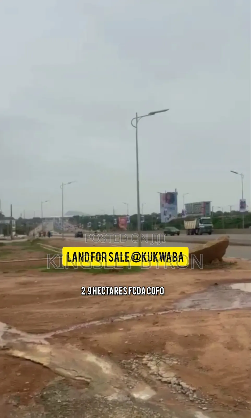 New Listing: Kukwaba 2.9 Hectares (C of O) in Wuye