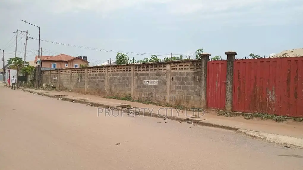 Direct From Owner— Fenced and Gate 3 Plots of Land in Ebute
