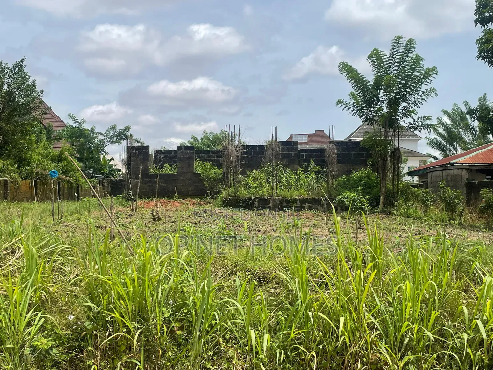 Uncompleted Building on a Plot of Land Is Available in Akure