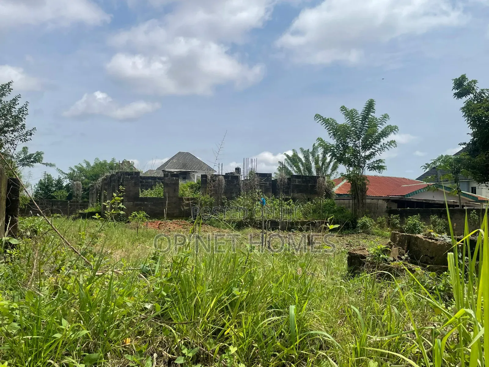 Uncompleted Building on a Plot of Land Is Available in Akure