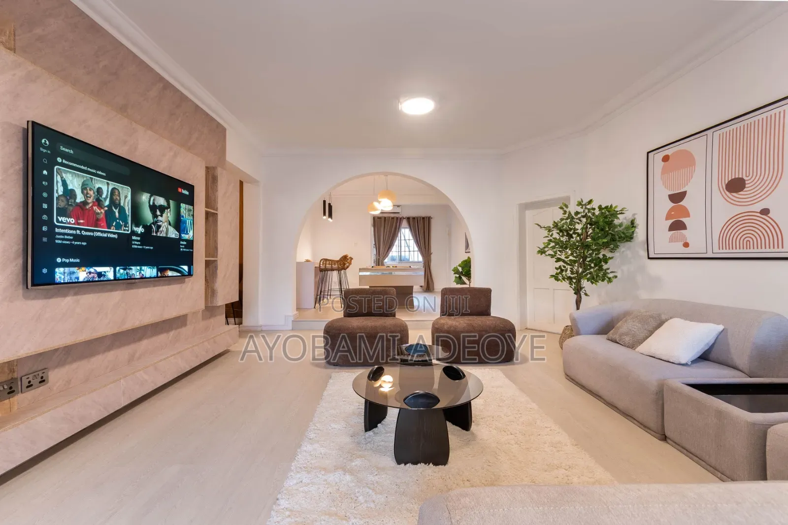 Furnished 3bdrm Apartment in Lekki Phase 1, Parkview Estate for rent in Parkview Estate
