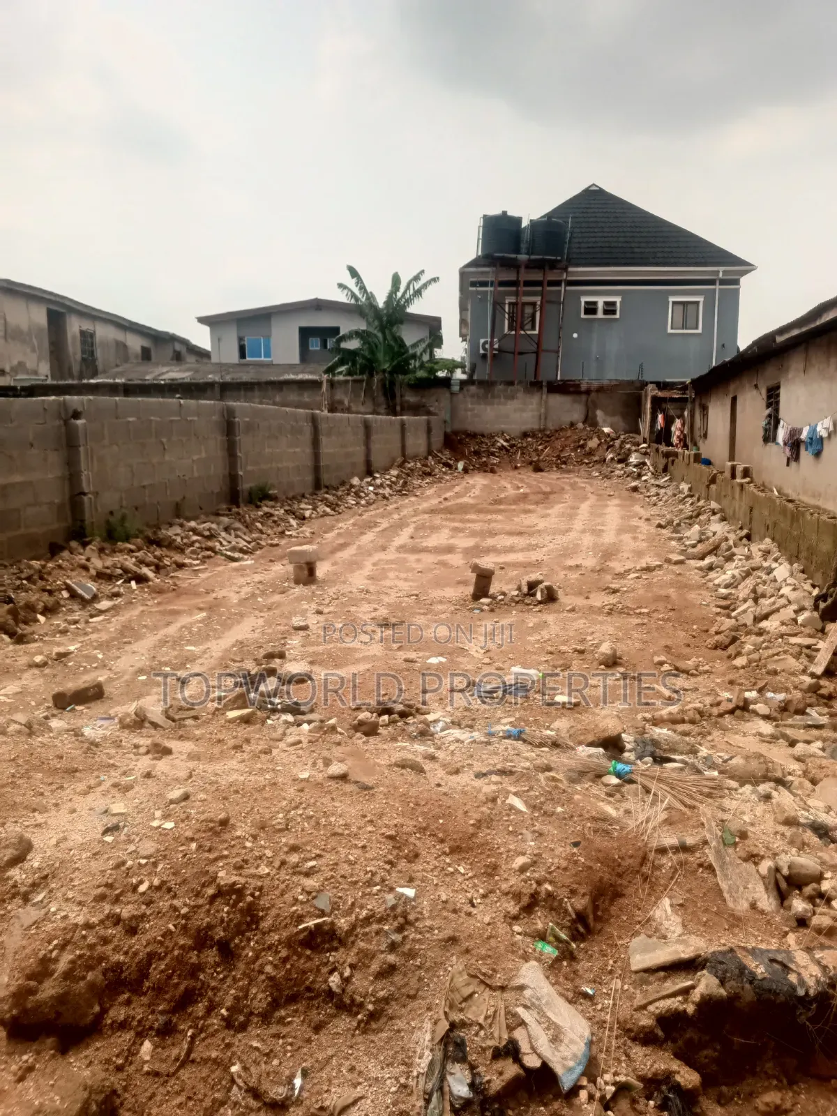 Half Plot of Land Along Tarred Street at Balogun in Iju-Ishaga
